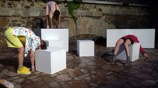 Theaterproduktion: "Romantische Viecher ", Kostümbild, 2020